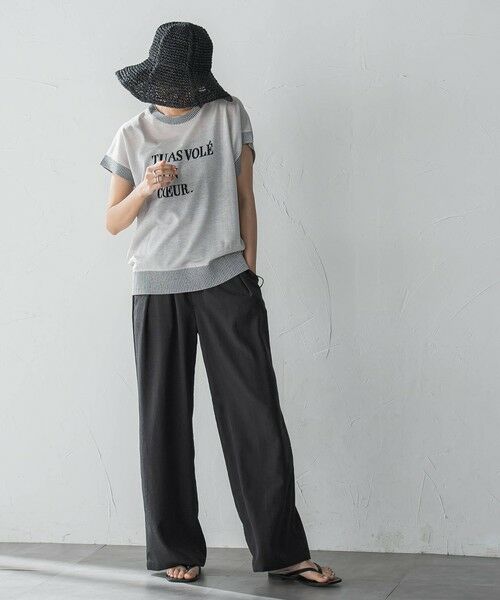 MAYSON GREY / メイソングレイ その他パンツ | 【新色追加】イージーワイドパンツ≪手洗い可能 / セットアップ対応≫ | 詳細20