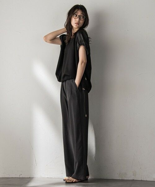 MAYSON GREY / メイソングレイ その他パンツ | 【新色追加】イージーワイドパンツ≪手洗い可能 / セットアップ対応≫ | 詳細22