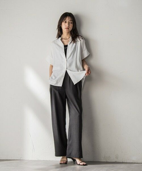MAYSON GREY / メイソングレイ その他パンツ | 【新色追加】イージーワイドパンツ≪手洗い可能 / セットアップ対応≫ | 詳細25