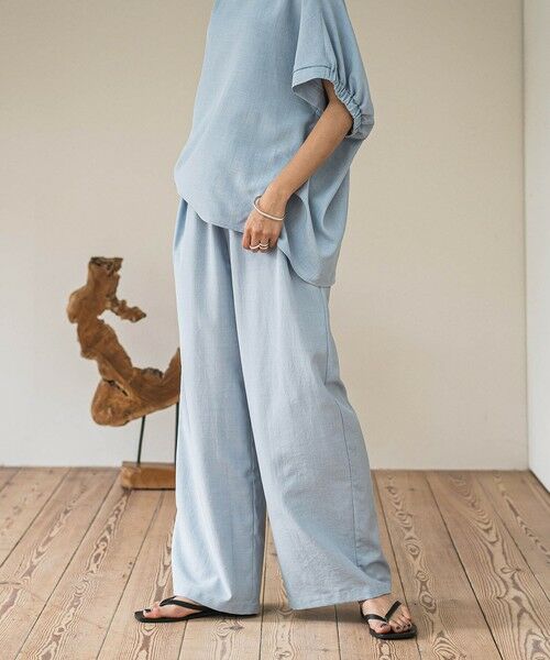 MAYSON GREY / メイソングレイ その他パンツ | 【新色追加】イージーワイドパンツ≪手洗い可能 / セットアップ対応≫ | 詳細29