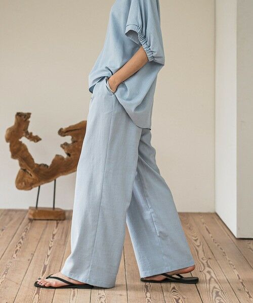 MAYSON GREY / メイソングレイ その他パンツ | 【新色追加】イージーワイドパンツ≪手洗い可能 / セットアップ対応≫ | 詳細30