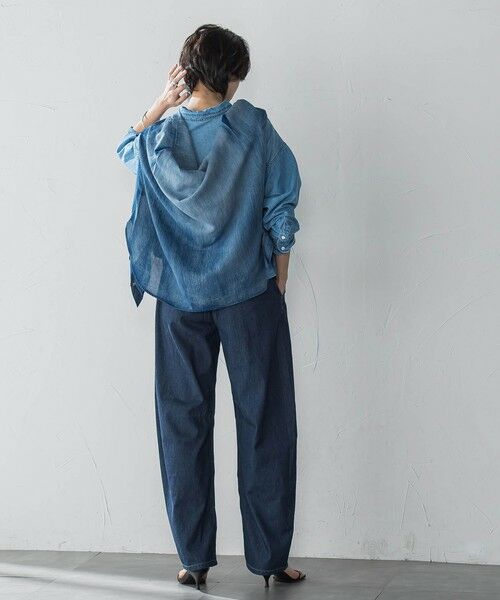 MAYSON GREY / メイソングレイ その他パンツ | デニムリラックスカーブパンツ≪洗濯機で洗える≫ | 詳細13