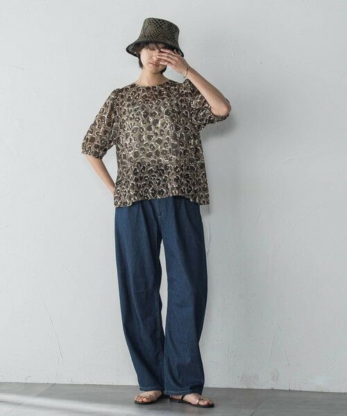 MAYSON GREY / メイソングレイ その他パンツ | デニムリラックスカーブパンツ≪洗濯機で洗える≫ | 詳細14