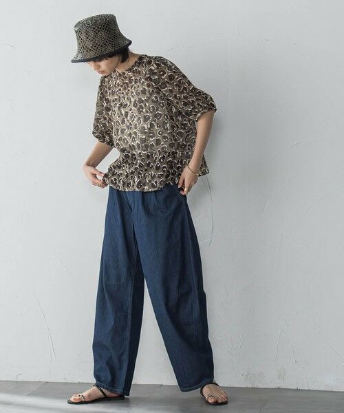 MAYSON GREY / メイソングレイ その他パンツ | デニムリラックスカーブパンツ≪洗濯機で洗える≫ | 詳細15