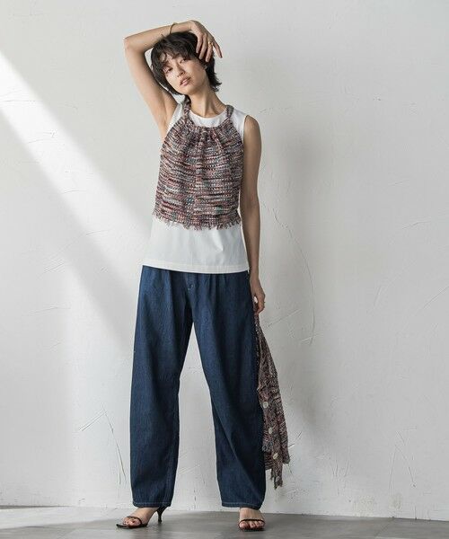 MAYSON GREY / メイソングレイ その他パンツ | デニムリラックスカーブパンツ≪洗濯機で洗える≫ | 詳細28