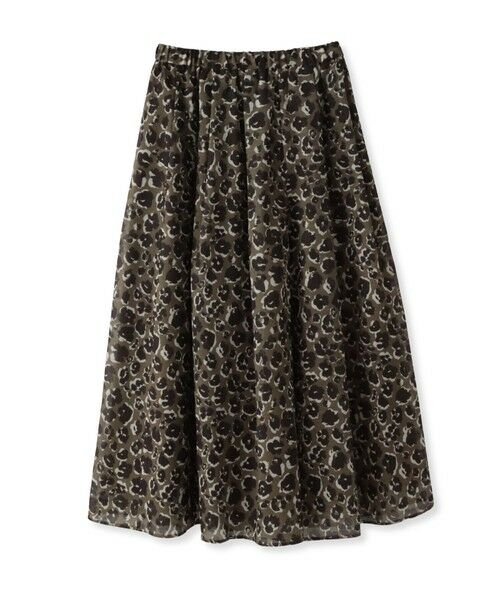 MAYSON GREY / メイソングレイ その他パンツ | レオパード柄タックボリュームキュロットパンツ≪手洗い可能≫ | 詳細19