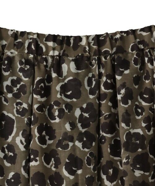 MAYSON GREY / メイソングレイ その他パンツ | レオパード柄タックボリュームキュロットパンツ≪手洗い可能≫ | 詳細20