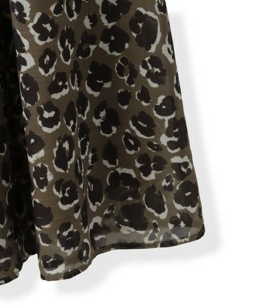 MAYSON GREY / メイソングレイ その他パンツ | レオパード柄タックボリュームキュロットパンツ≪手洗い可能≫ | 詳細22