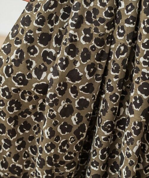 MAYSON GREY / メイソングレイ その他パンツ | レオパード柄タックボリュームキュロットパンツ≪手洗い可能≫ | 詳細7