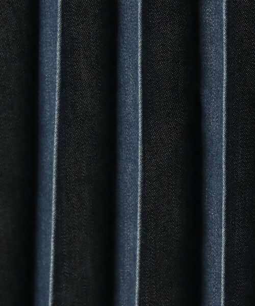 MAYSON GREY / メイソングレイ ミニ・ひざ丈スカート | デニムMIXライトプリーツスカート | 詳細15