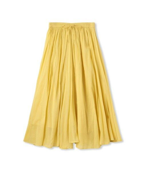 MAYSON GREY / メイソングレイ ミニ・ひざ丈スカート | コットンボイル2WAYエアリーギャザースカート≪手洗い可能≫ | 詳細8