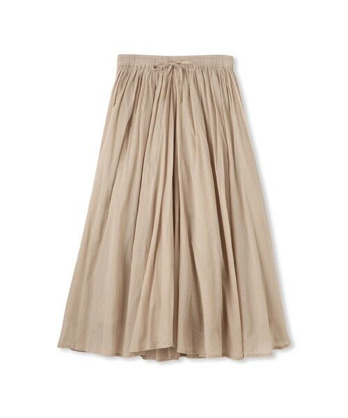 MAYSON GREY / メイソングレイ ミニ・ひざ丈スカート | コットンボイル2WAYエアリーギャザースカート≪手洗い可能≫ | 詳細21