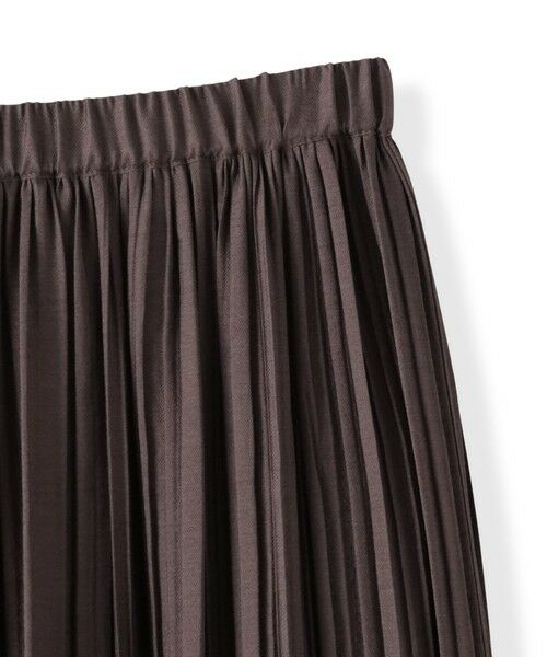 MAYSON GREY / メイソングレイ ミニ・ひざ丈スカート | ラフィーネクロスランダム消しプリーツスカート≪手洗い可能 / セットアップ対応≫ | 詳細25