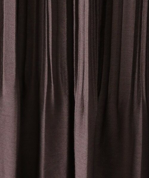 MAYSON GREY / メイソングレイ ミニ・ひざ丈スカート | ラフィーネクロスランダム消しプリーツスカート≪手洗い可能 / セットアップ対応≫ | 詳細27