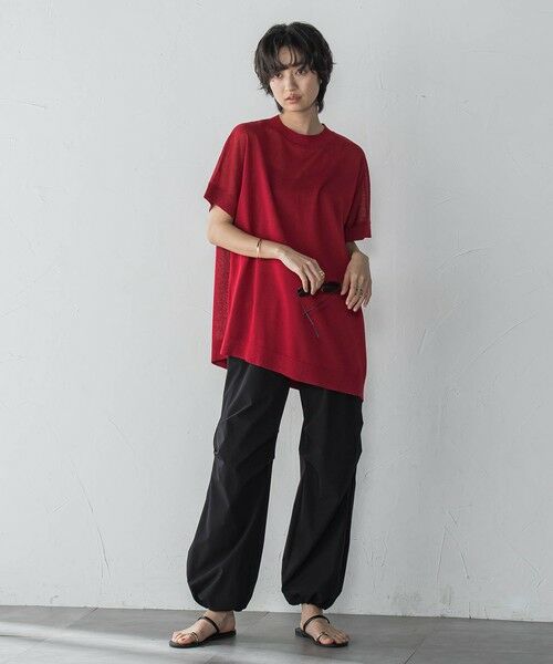 MAYSON GREY / メイソングレイ ニット・セーター | BACK釦アシンメトリーニットプルオーバー≪手洗い可能≫ | 詳細12