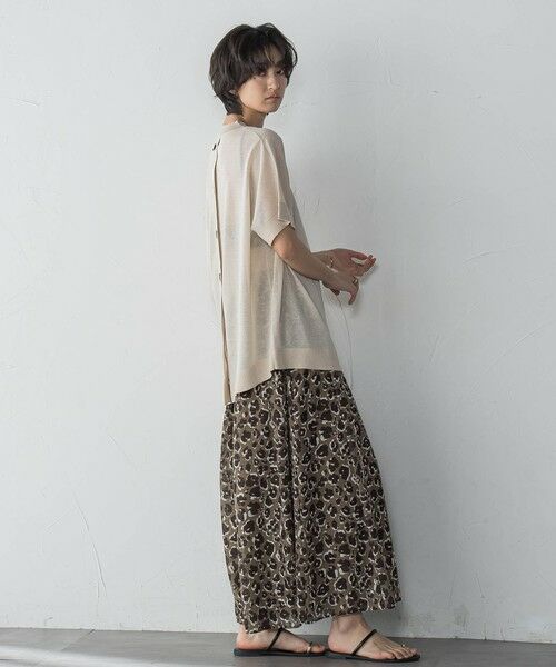 MAYSON GREY / メイソングレイ ニット・セーター | BACK釦アシンメトリーニットプルオーバー≪手洗い可能≫ | 詳細23