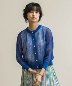 MAYSON GREY / メイソングレイ カーディガン・ボレロ | 透かし柄編みニットカーディガン≪手洗い可能≫