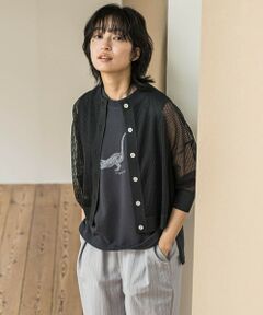MAYSON GREY / メイソングレイ カーディガン・ボレロ | 透かし柄編みニットカーディガン≪手洗い可能≫