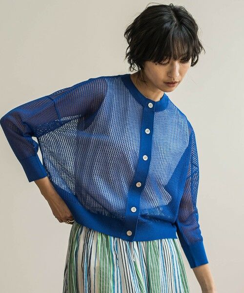 MAYSON GREY / メイソングレイ カーディガン・ボレロ | 透かし柄編みニットカーディガン≪手洗い可能≫ | 詳細12