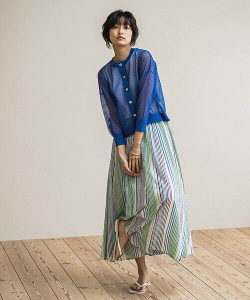 MAYSON GREY / メイソングレイ カーディガン・ボレロ | 透かし柄編みニットカーディガン≪手洗い可能≫ | 詳細13