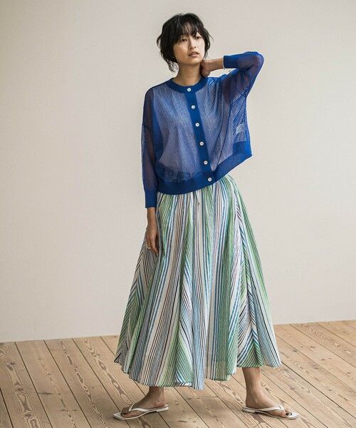 MAYSON GREY / メイソングレイ カーディガン・ボレロ | 透かし柄編みニットカーディガン≪手洗い可能≫ | 詳細14