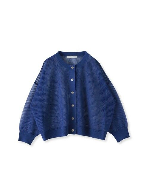 セール】 透かし柄編みニットカーディガン≪手洗い可能