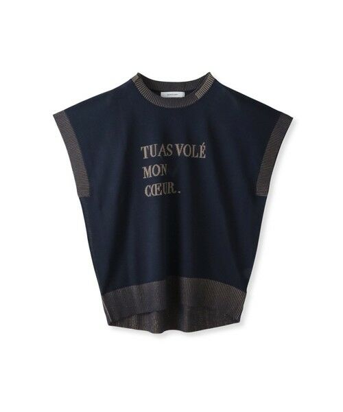 MAYSON GREY / メイソングレイ ニット・セーター | 『心盗まれた』ロゴニットプルオーバー≪手洗い可能≫ | 詳細6