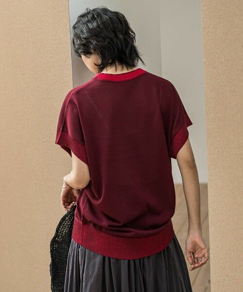 【MOTHER/マザー】OVERSIZED ニット What's In A Mama Bear (Oxford) Pullover Quarter Zip