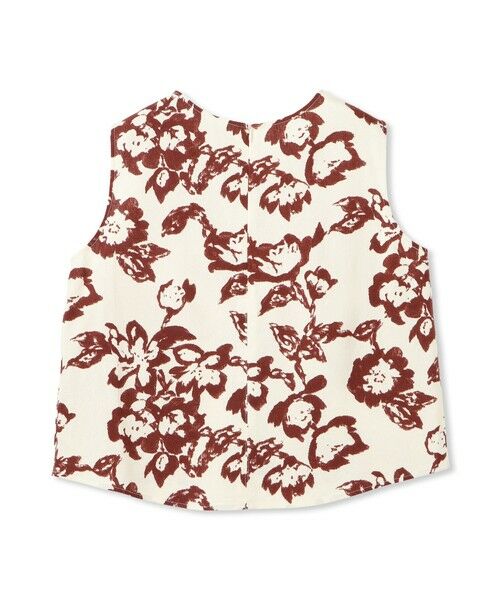 MAYSON GREY / メイソングレイ シャツ・ブラウス | フラワープリントノースリーブクロップドブラウス | 詳細14