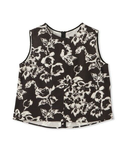 MAYSON GREY / メイソングレイ シャツ・ブラウス | フラワープリントノースリーブクロップドブラウス | 詳細25