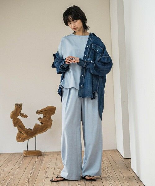 MAYSON GREY / メイソングレイ シャツ・ブラウス | 【新色追加】ドルマンブラウス≪手洗い可能 / セットアップ対応≫ | 詳細21