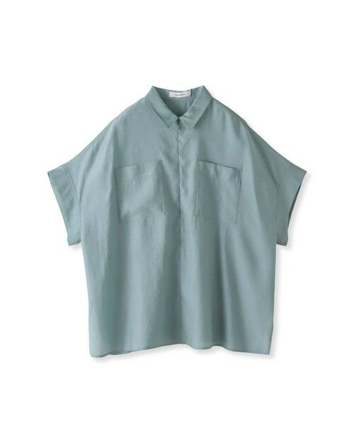 MAYSON GREY / メイソングレイ シャツ・ブラウス | ラフィーネクロスハーフジップブラウス≪手洗い可能 / セットアップ対応≫ | 詳細7