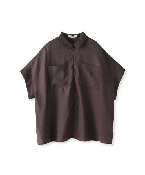 MAYSON GREY / メイソングレイ シャツ・ブラウス | ラフィーネクロスハーフジップブラウス≪手洗い可能 / セットアップ対応≫ | 詳細19