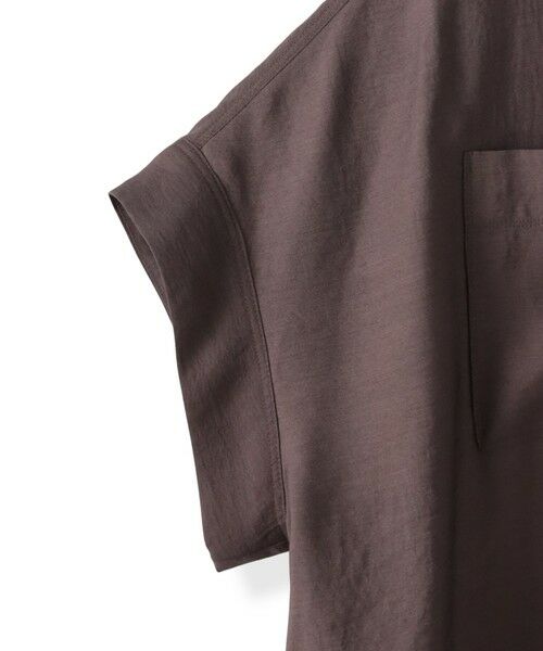 MAYSON GREY / メイソングレイ シャツ・ブラウス | ラフィーネクロスハーフジップブラウス≪手洗い可能 / セットアップ対応≫ | 詳細23