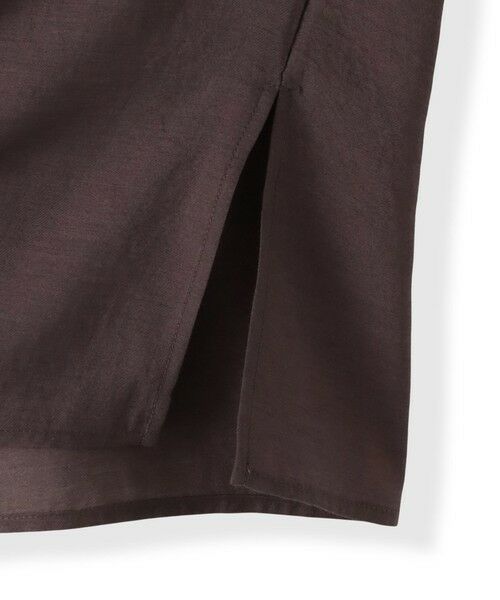 MAYSON GREY / メイソングレイ シャツ・ブラウス | ラフィーネクロスハーフジップブラウス≪手洗い可能 / セットアップ対応≫ | 詳細25