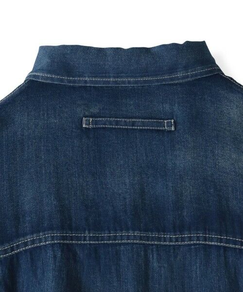 MAYSON GREY / メイソングレイ シャツ・ブラウス | シアーデニムオーバーシャツ≪洗濯機で洗える≫ | 詳細16