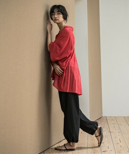 MAYSON GREY / メイソングレイ シャツ・ブラウス | 【新色追加】シアー楊柳バックタックスキッパーブラウス≪手洗い可能≫ | 詳細6