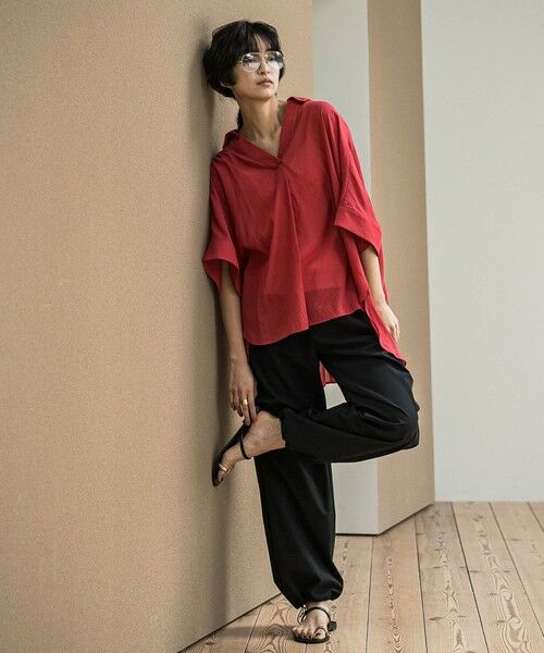 MAYSON GREY / メイソングレイ シャツ・ブラウス | 【新色追加】シアー楊柳バックタックスキッパーブラウス≪手洗い可能≫ | 詳細7