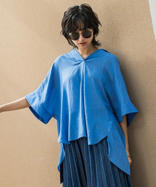 MAYSON GREY / メイソングレイ シャツ・ブラウス | 【新色追加】シアー楊柳バックタックスキッパーブラウス≪手洗い可能≫ | 詳細17