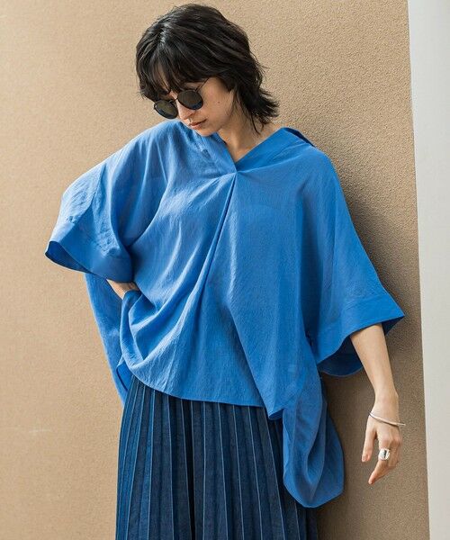 MAYSON GREY / メイソングレイ シャツ・ブラウス | 【新色追加】シアー楊柳バックタックスキッパーブラウス≪手洗い可能≫ | 詳細18