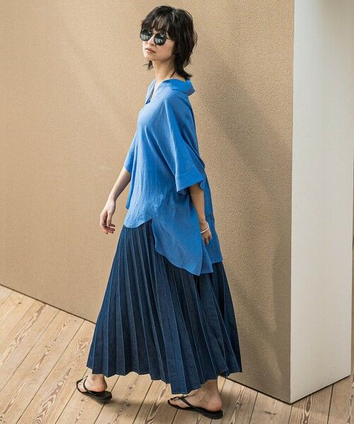 MAYSON GREY / メイソングレイ シャツ・ブラウス | 【新色追加】シアー楊柳バックタックスキッパーブラウス≪手洗い可能≫ | 詳細22