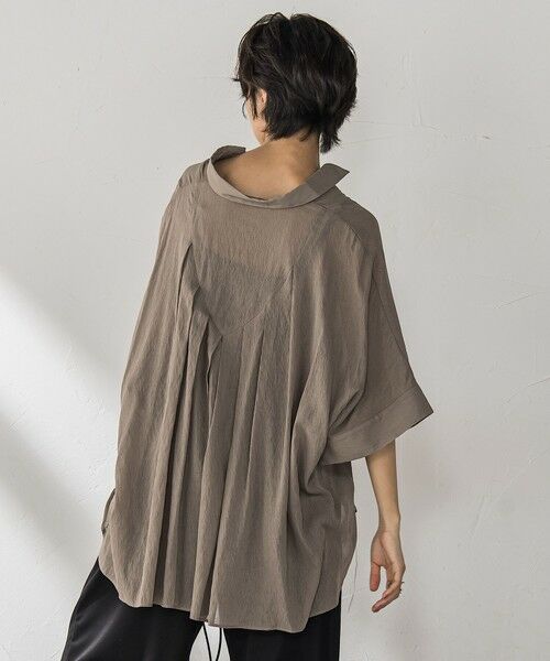 MAYSON GREY / メイソングレイ シャツ・ブラウス | 【新色追加】シアー楊柳バックタックスキッパーブラウス≪手洗い可能≫ | 詳細26