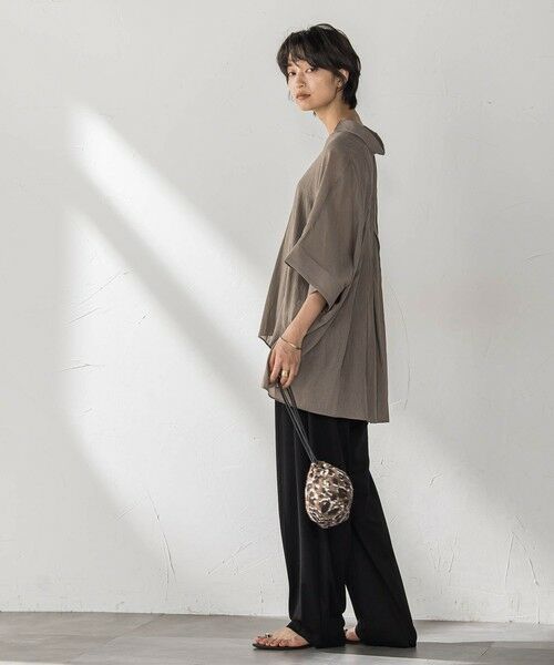 MAYSON GREY / メイソングレイ シャツ・ブラウス | 【新色追加】シアー楊柳バックタックスキッパーブラウス≪手洗い可能≫ | 詳細27