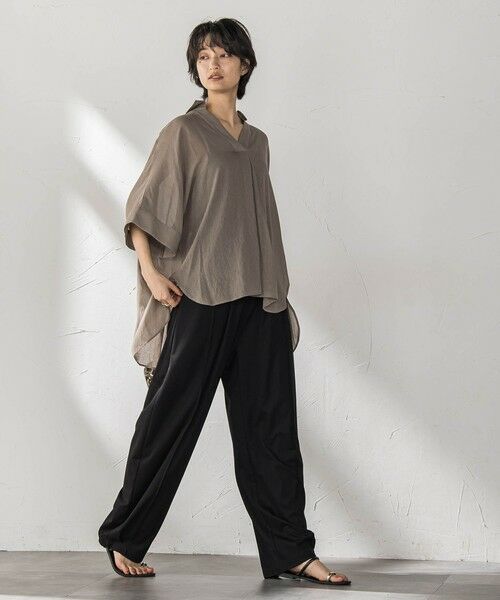 MAYSON GREY / メイソングレイ シャツ・ブラウス | 【新色追加】シアー楊柳バックタックスキッパーブラウス≪手洗い可能≫ | 詳細29