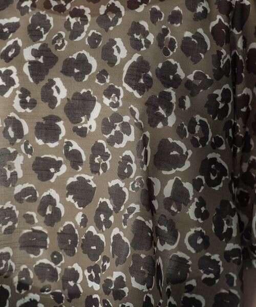 MAYSON GREY / メイソングレイ シャツ・ブラウス | レオパード柄フロントリボンブラウス≪洗濯機で洗える≫ | 詳細11
