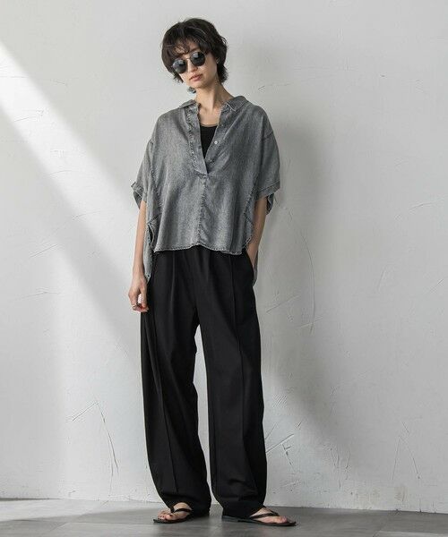 MAYSON GREY / メイソングレイ ロング・マキシ丈ワンピース | フレアノースリーブ+カーブパンツセットアップ≪手洗い可能≫ | 詳細14