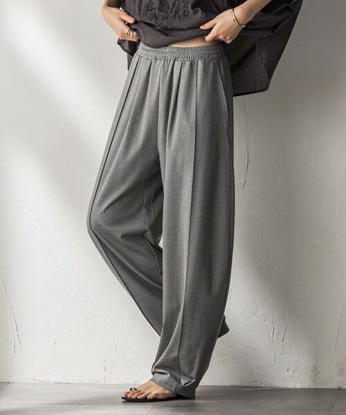 MAYSON GREY / メイソングレイ ロング・マキシ丈ワンピース | フレアノースリーブ+カーブパンツセットアップ≪手洗い可能≫ | 詳細25