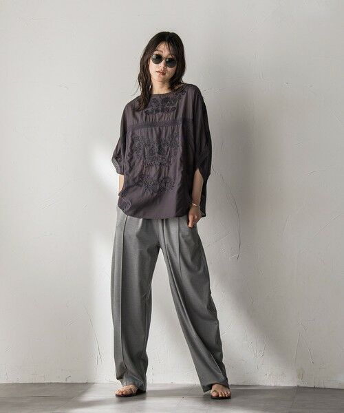 セール】 フレアノースリーブ+カーブパンツセットアップ≪手洗い可能