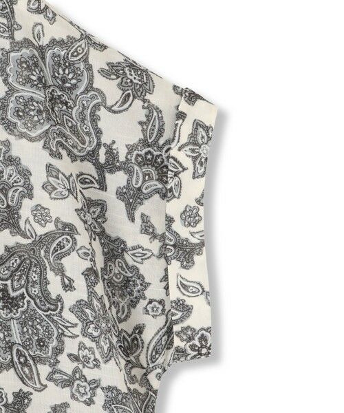 MAYSON GREY / メイソングレイ ロング・マキシ丈ワンピース | ペイズリー柄スキッパーフレンチワンピース≪洗濯機で洗える≫ | 詳細10