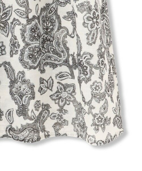 MAYSON GREY / メイソングレイ ロング・マキシ丈ワンピース | ペイズリー柄スキッパーフレンチワンピース≪洗濯機で洗える≫ | 詳細11